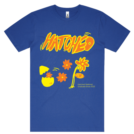 Hatched 2023, Short Sleeve T, Blue